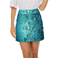 Bubbles Water Bub Mini Front Wrap Skirt