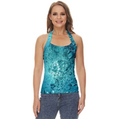 Bubbles Water Bub Basic Halter Top