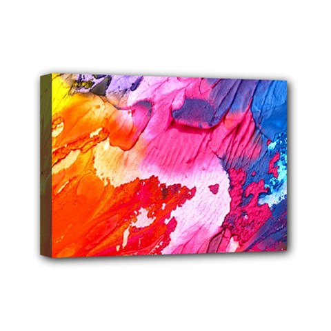 Colorful Painting Mini Canvas 7  X 5  (stretched) by artworkshop