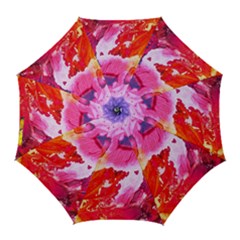 Colorful Painting Golf Umbrellas by artworkshop