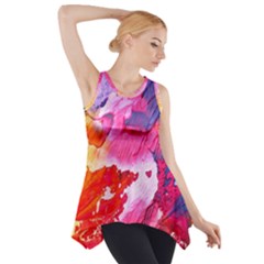 Colorful Painting Side Drop Tank Tunic by artworkshop