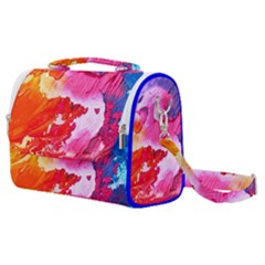 Colorful Painting Satchel Shoulder Bag by artworkshop