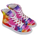 Colorful Painting Men s Hi-Top Skate Sneakers View3