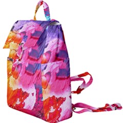 Colorful Painting Buckle Everyday Backpack by artworkshop