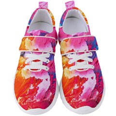 Colorful Painting Women s Velcro Strap Shoes by artworkshop