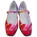 Colorful Painting Women s Mary Jane Shoes View1