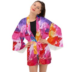 Colorful Painting Long Sleeve Kimono by artworkshop