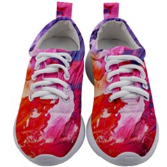 Colorful Painting Kids Athletic Shoes by artworkshop