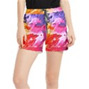 Colorful Painting Women s Runner Shorts View1