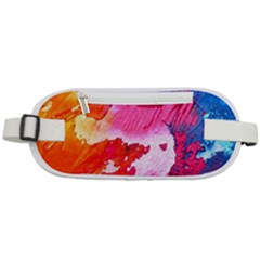 Colorful Painting Rounded Waist Pouch by artworkshop