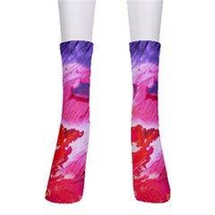 Colorful Painting Crew Socks by artworkshop