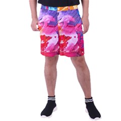 Colorful Painting Men s Pocket Shorts by artworkshop