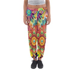 Mandalas Colorful Abstract Ornamental Women s Jogger Sweatpants by artworkshop