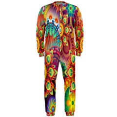 Mandalas Colorful Abstract Ornamental Onepiece Jumpsuit (men) by artworkshop