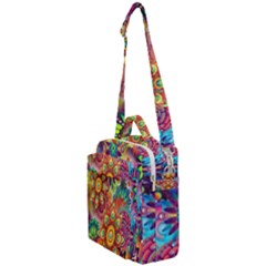 Mandalas Colorful Abstract Ornamental Crossbody Day Bag by artworkshop