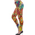 Mandalas Colorful Abstract Ornamental Lightweight Velour Leggings View3