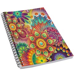 Mandalas Colorful Abstract Ornamental 5 5  X 8 5  Notebook by artworkshop