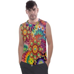 Mandalas Colorful Abstract Ornamental Men s Regular Tank Top by artworkshop