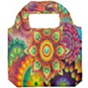 Mandalas Colorful Abstract Ornamental Foldable Grocery Recycle Bag View1