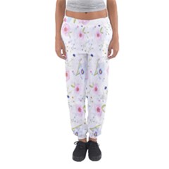 Pattern Flowers Women s Jogger Sweatpants by artworkshop