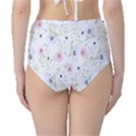 Pattern Flowers Classic High-Waist Bikini Bottoms View2