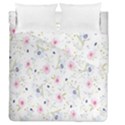 Pattern Flowers Duvet Cover Double Side (Queen Size) View1