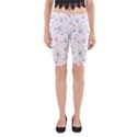 Pattern Flowers Yoga Cropped Leggings View1