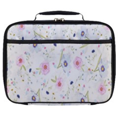 Pattern Flowers Full Print Lunch Bag by artworkshop