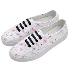 Pattern Flowers Women s Classic Low Top Sneakers by artworkshop