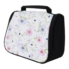 Pattern Flowers Full Print Travel Pouch (small) by artworkshop