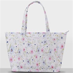 Pattern Flowers Back Pocket Shoulder Bag  by artworkshop