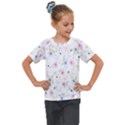 Pattern Flowers Kids  Mesh Piece Tee View1