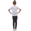 Pattern Flowers Kids  Mesh Piece Tee View2