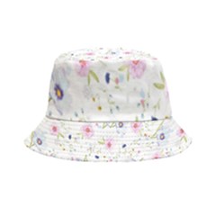 Pattern Flowers Inside Out Bucket Hat by artworkshop