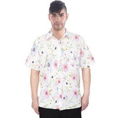 Pattern Flowers Men s Hawaii Shirt