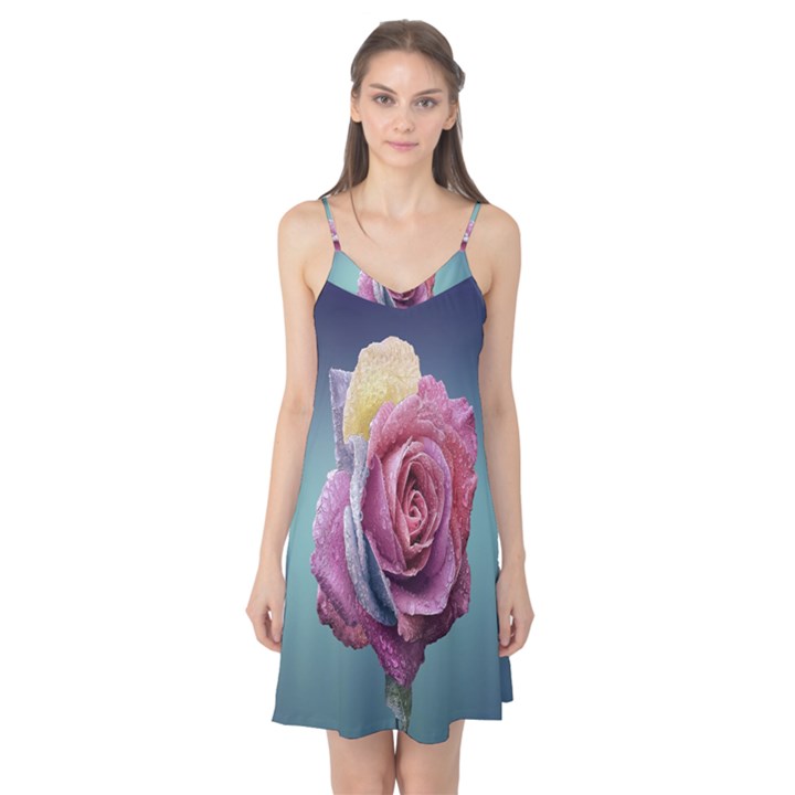 Rose Flower Love Romance Beautiful Camis Nightgown