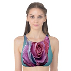 Rose Flower Love Romance Beautiful Tank Bikini Top by artworkshop