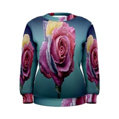 Rose Flower Love Romance Beautiful Women s Sweatshirt by artworkshop