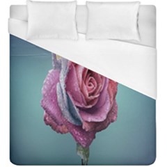 Rose Flower Love Romance Beautiful Duvet Cover (king Size) by artworkshop