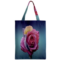 Rose Flower Love Romance Beautiful Zipper Classic Tote Bag by artworkshop