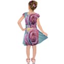 Rose Flower Love Romance Beautiful Kids  Short Sleeve Dress View2