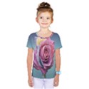 Rose Flower Love Romance Beautiful Kids  One Piece Tee View1