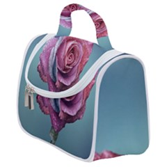 Rose Flower Love Romance Beautiful Satchel Handbag by artworkshop