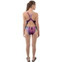 Rose Flower Love Romance Beautiful Cut-Out Back One Piece Swimsuit View2