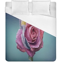 Rose Flower Love Romance Beautiful Duvet Cover (california King Size) by artworkshop