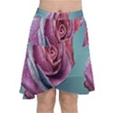 Rose Flower Love Romance Beautiful Chiffon Wrap Front Skirt View1