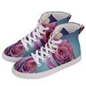 Rose Flower Love Romance Beautiful Men s Hi-Top Skate Sneakers View2