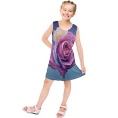 Rose Flower Love Romance Beautiful Kids  Tunic Dress by artworkshop