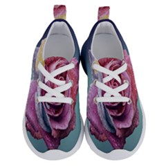 Rose Flower Love Romance Beautiful Running Shoes by artworkshop