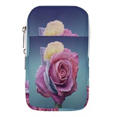 Rose Flower Love Romance Beautiful Waist Pouch (large) by artworkshop